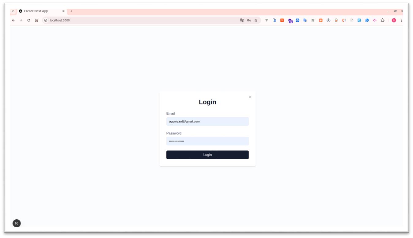 AppWizard Screenshot 1